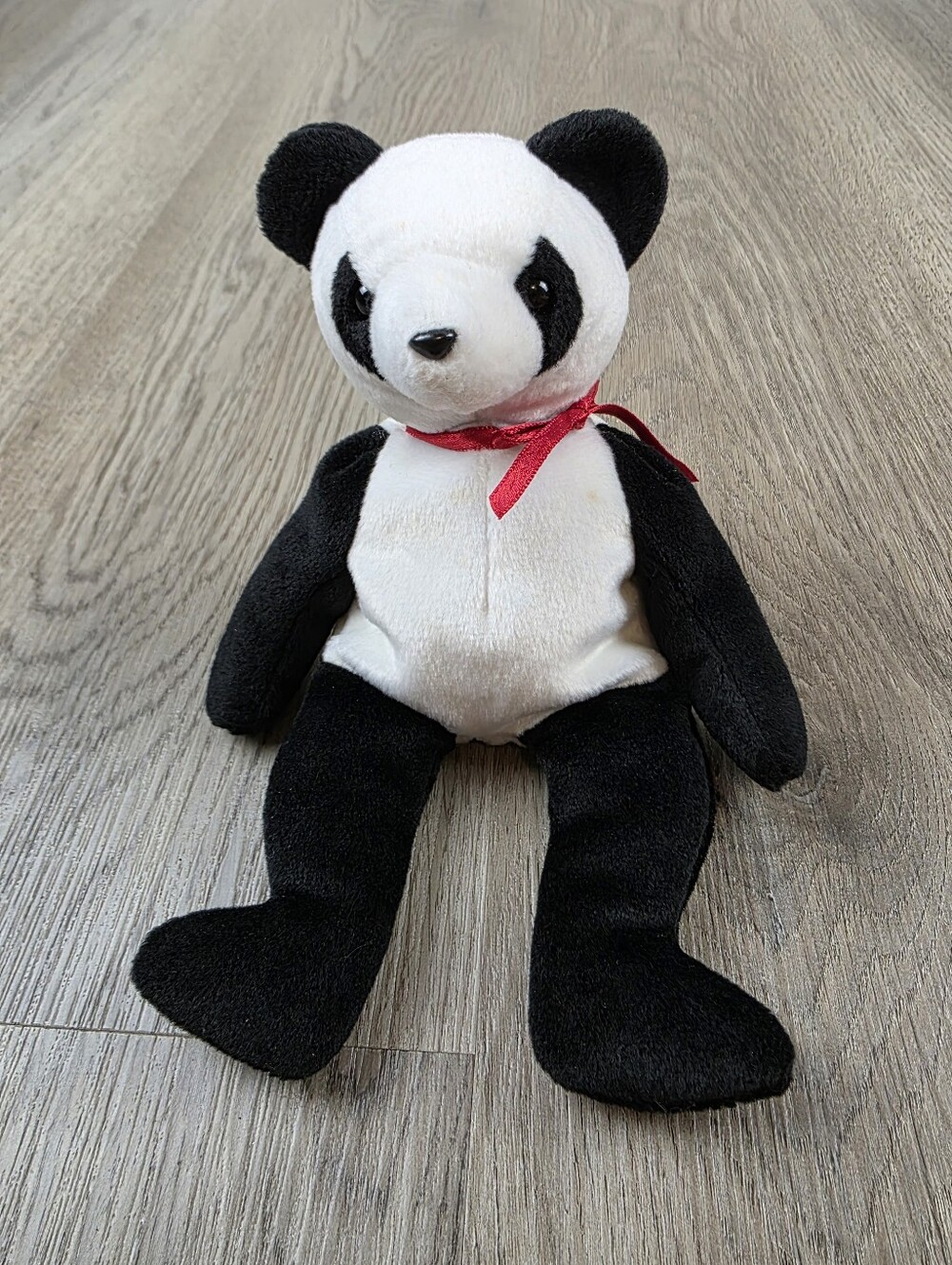 Ty Beanie Babies Fortune The Panda Plush Toy 8"